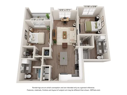 Floor plan B2