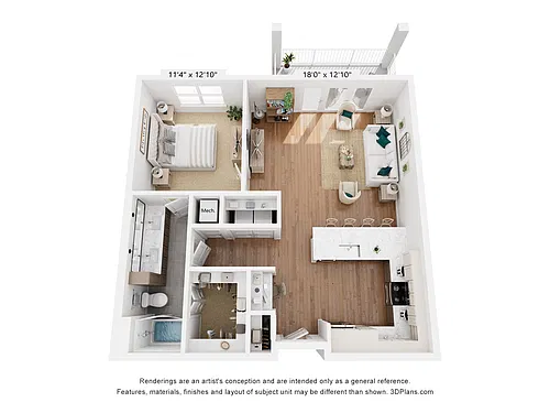 Floor plan A10