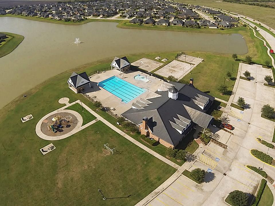 Aerial view of the clubhouse area! Come out and see these beautiful homes with D.R. Horton!