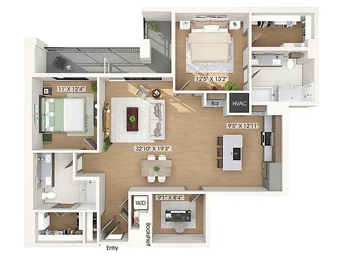 Floor plan B11D