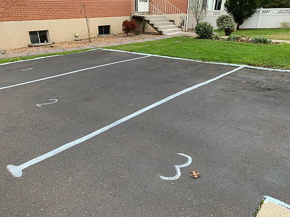 front assigned parking