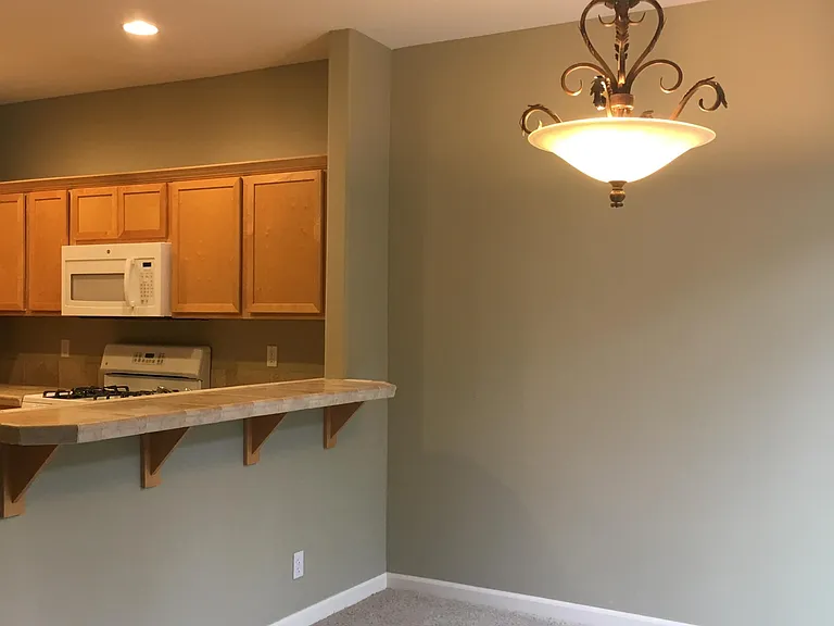 Breakfast Bar and large attached dining room
