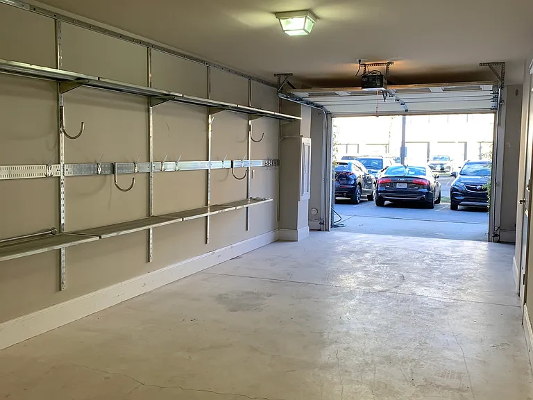 Tandem garage for two cars