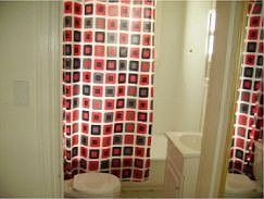 Bathroom In one of the units