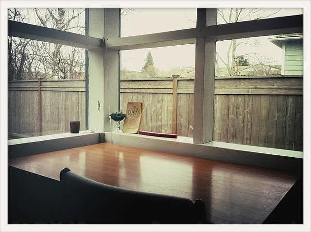 view out office (2nd BR) window