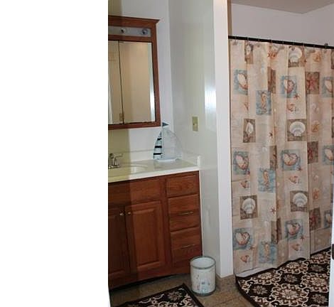 spacious bathroom thoughtfully updated