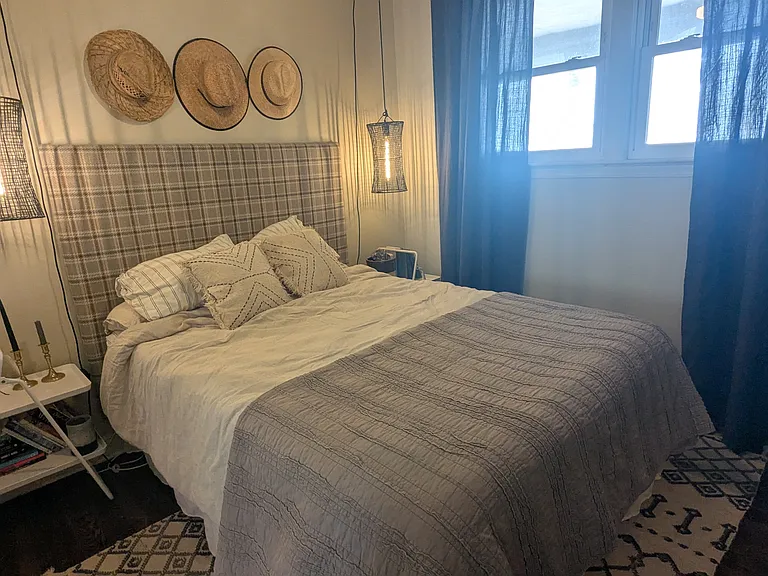 full size bed in bedroom 3