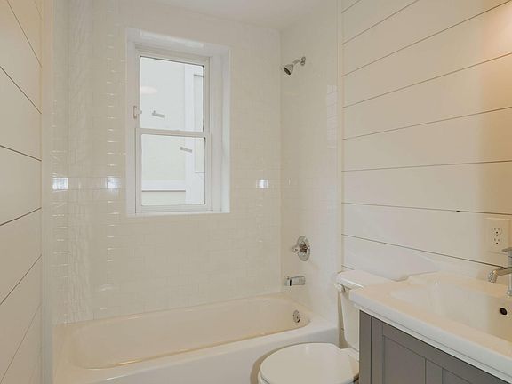 Tile and Shiplap Bathroom!
