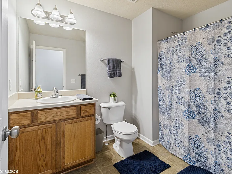 3rd bathroom, 2nd floor.