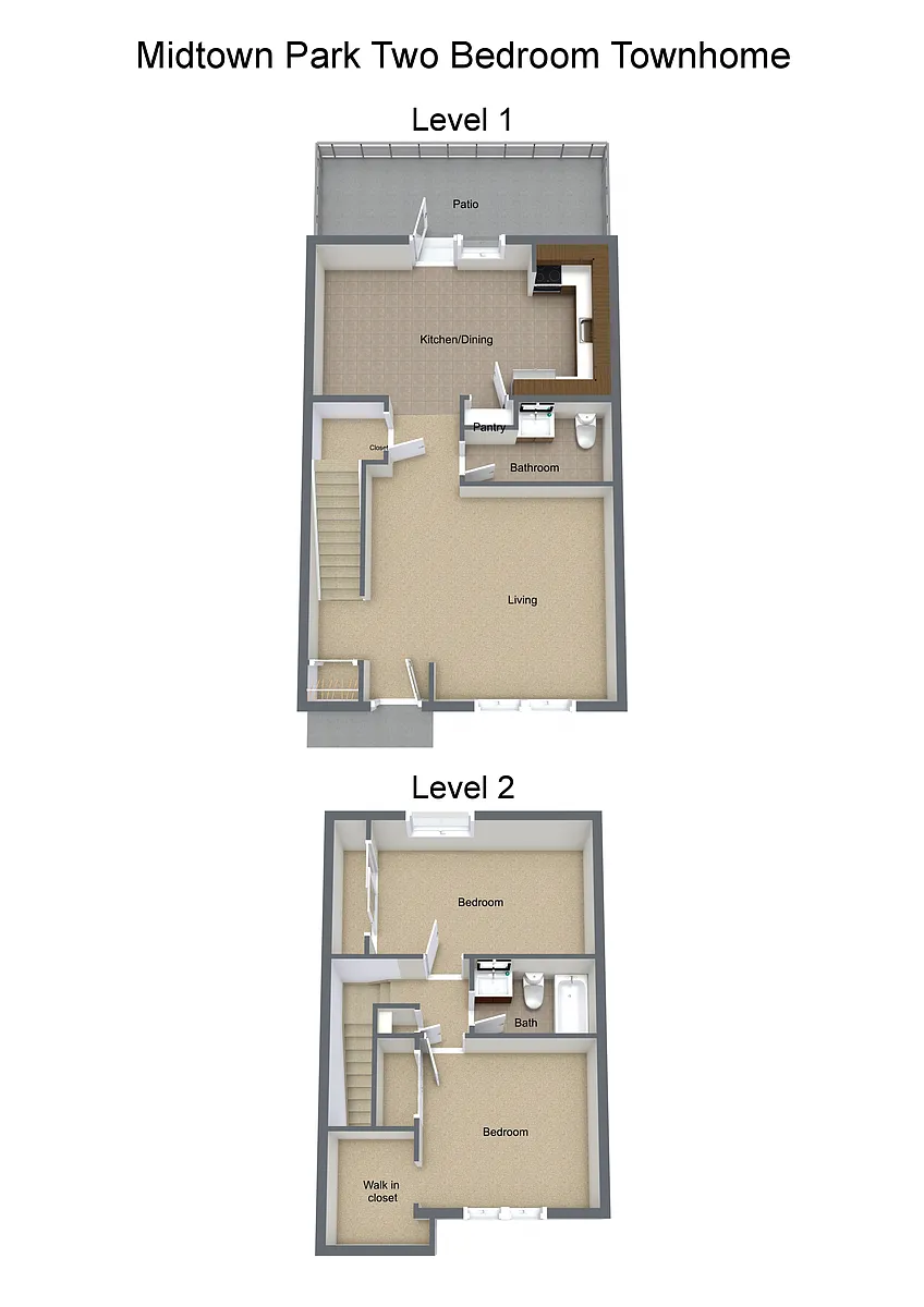 Floor plan The Forest Townhouse