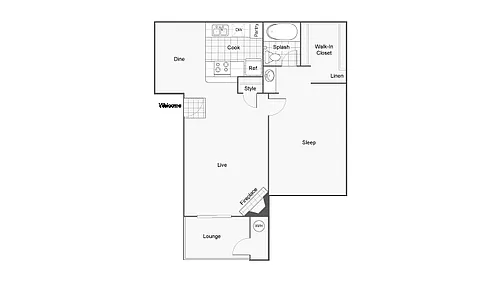 Floor plan Reign