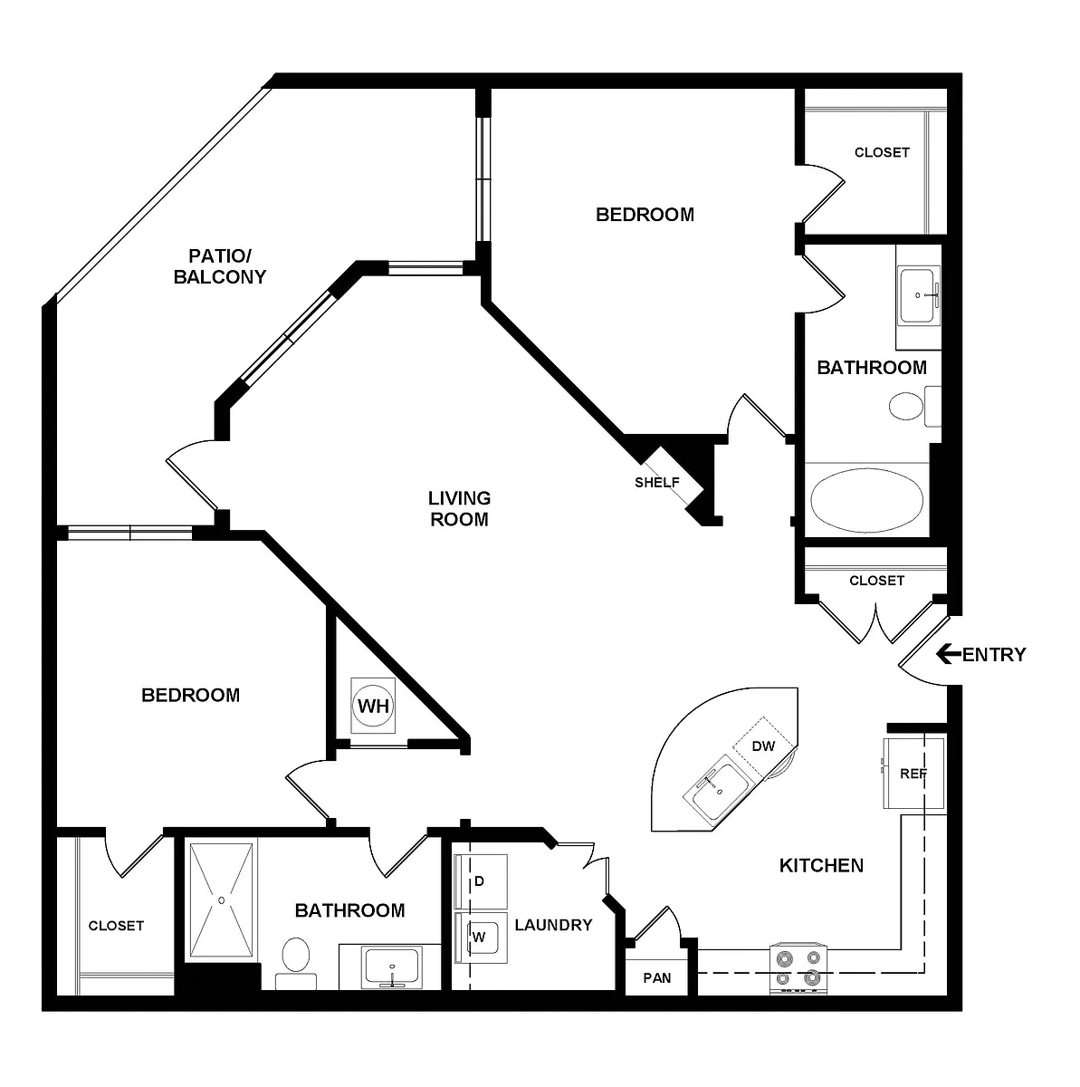 Floor plan B2