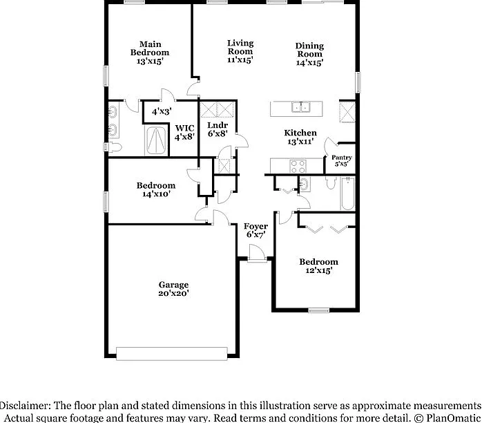 4 bed, 2.0 bath, 1705 sqft, $2,345 — Photo 2