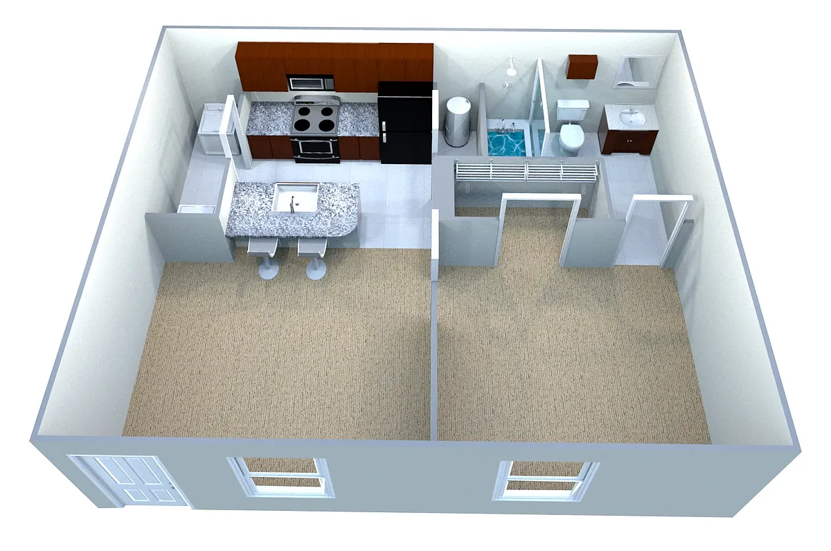 Floor plan Classic Deluxe II