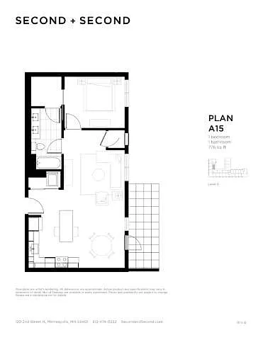 Floor plan A15