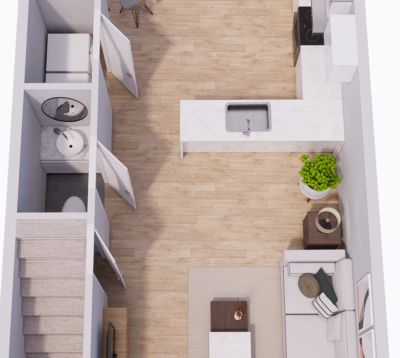 2 bed, 1.5 bath, 1000 sqft, $2,486 — Photo 2