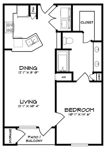 Floor plan B1