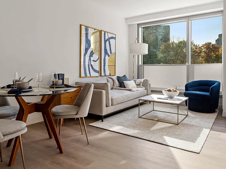 Living Room with Balcony and Hard Surface Flooring