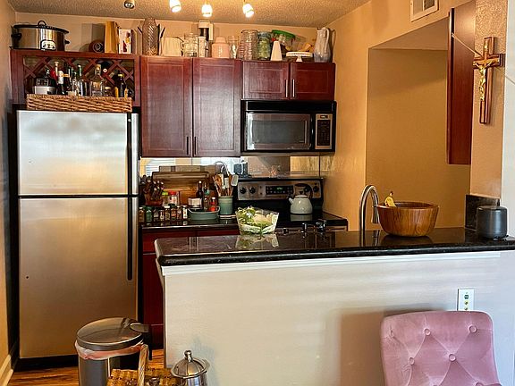 Kitchen from living room