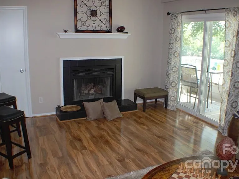 Great Room with Luxury Vinyl Plank flooring throughout unit