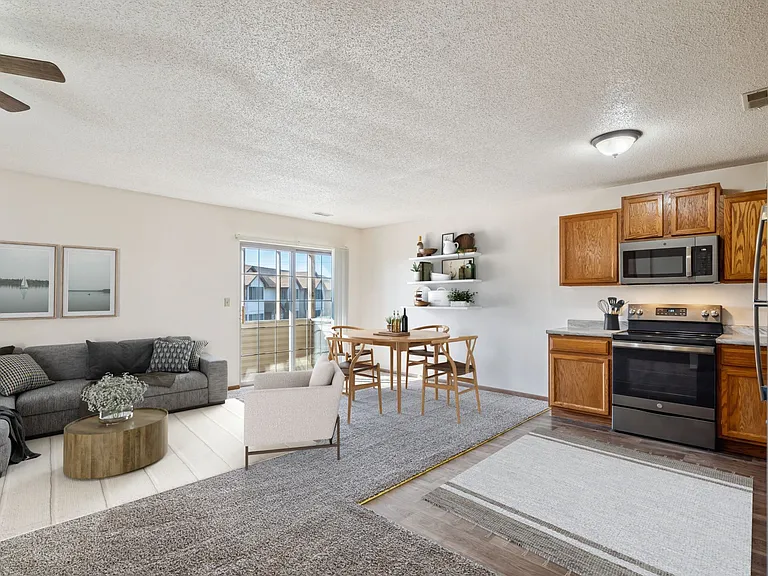Two Bedroom C - 2 Bed / 2 Bath - 1,200 Sq.Ft.