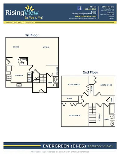 Floor plan Evergreen