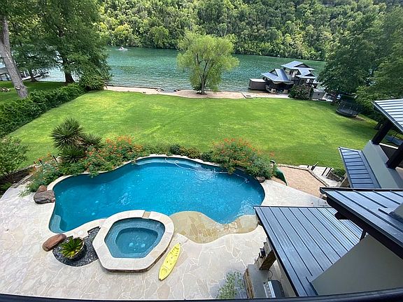 Pool and Boat House