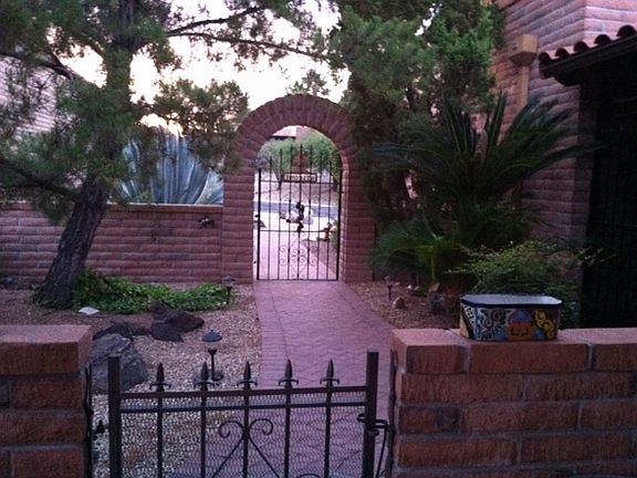 Paved & Covered Entry