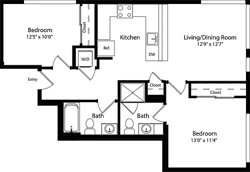 Floor plan B9