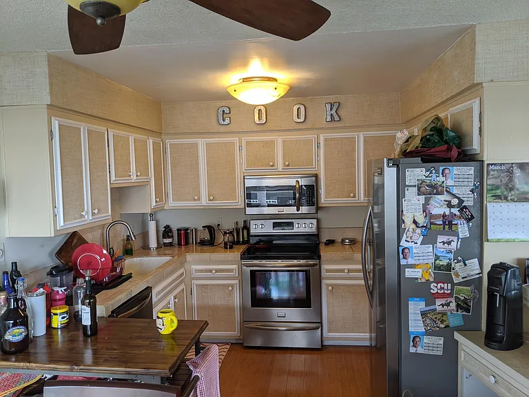 Kitchen with updated appliances