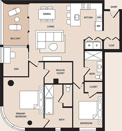 Floor plan Blazing Star