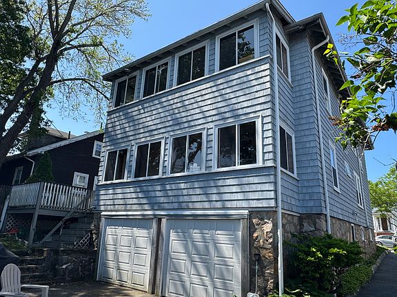 Rear of house