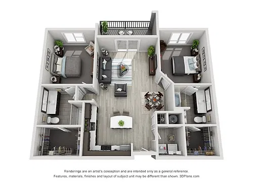 Floor plan D2
