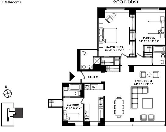 2nd image of 200 E 66th St APT A701