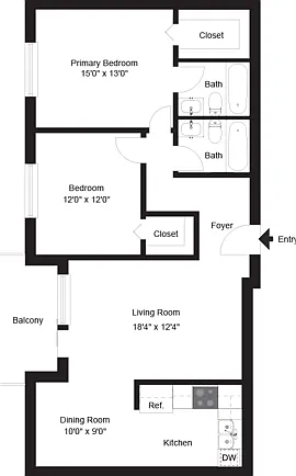 Two Bedroom Two Bedroom