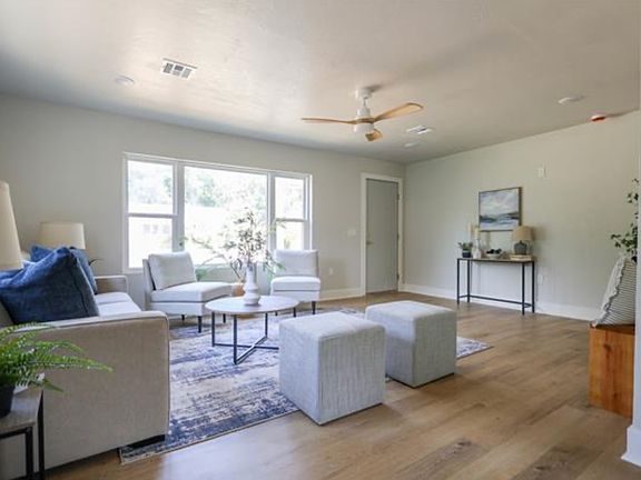 staged; furnishings are not included.