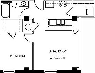 3rd image of 611 S Jefferson St APT 1005
