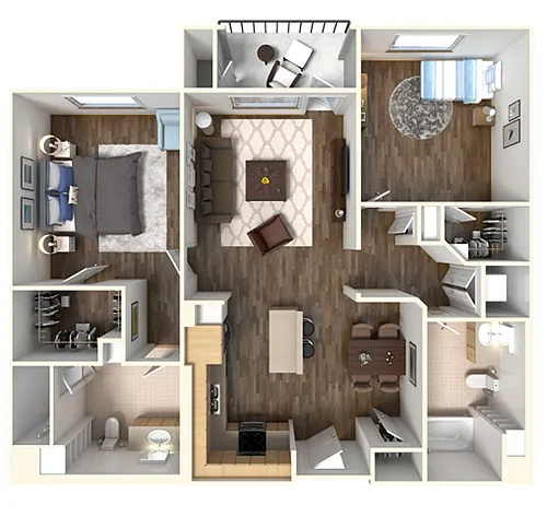 Floor plan B4