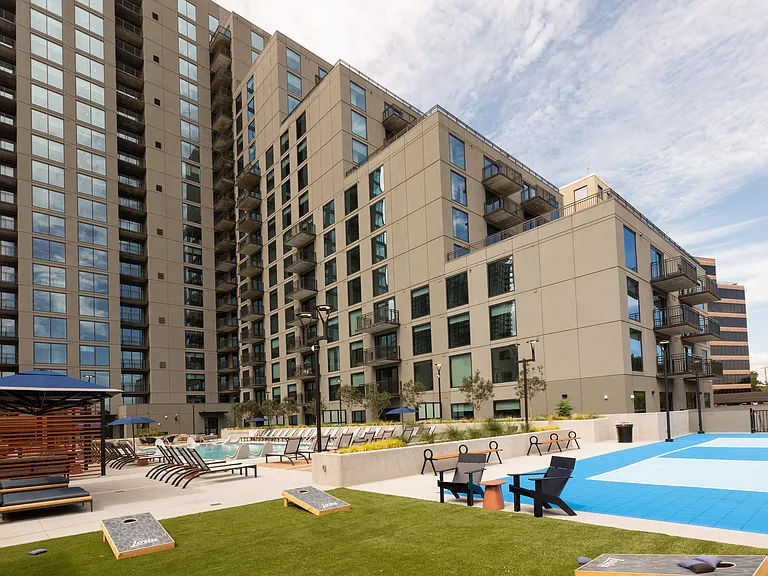 Pickleball, Pool and Cabanas | Apartments with Oversized Patios Available for Rent