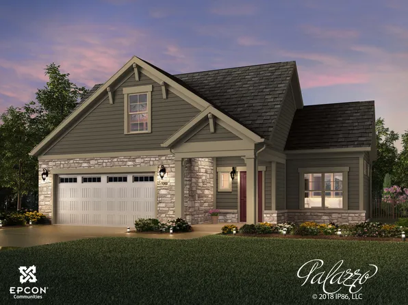 Palazzo w/ 2nd Floor Bonus Room Plan, Retreat at Cobblestone