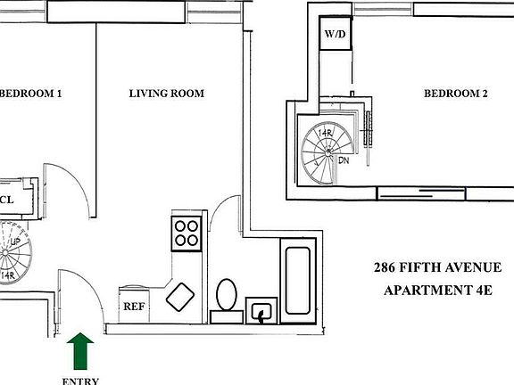 2nd image of 286 5th Ave APT 4E