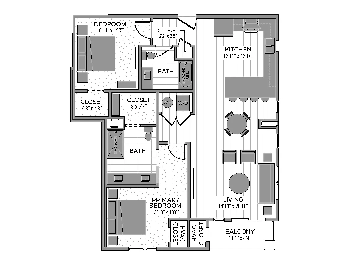 Floor plan Plan R