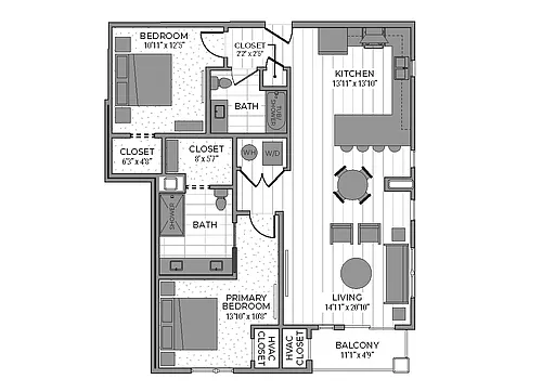 Floor plan Plan R