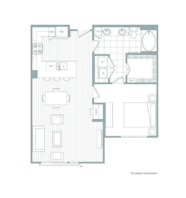 Floor plan G
