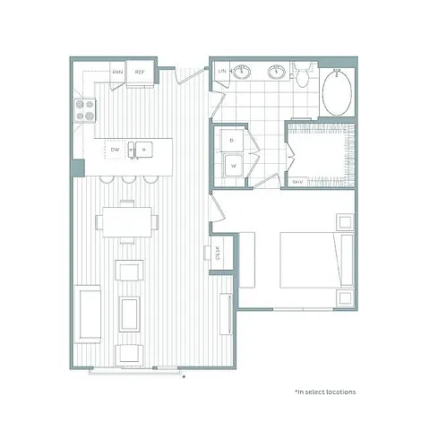 Floor plan G