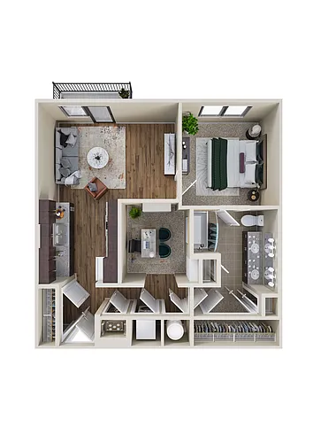 Floor plan A61