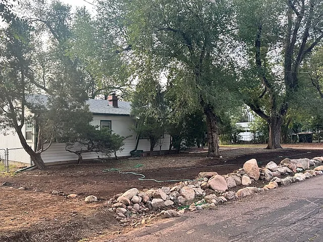 Front of the house