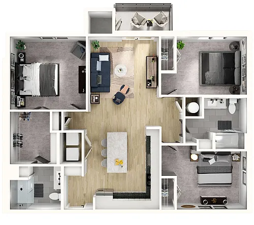 Floor plan 3A