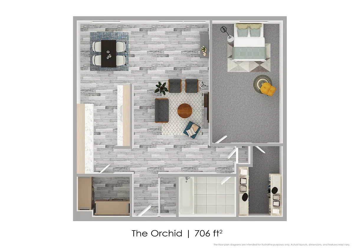 Floor plan The Orchid
