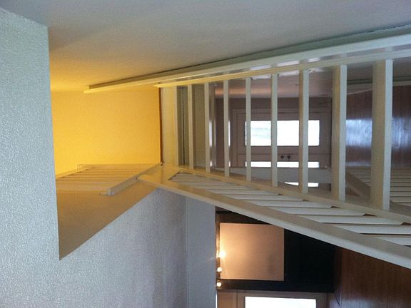 Staircase to third floor